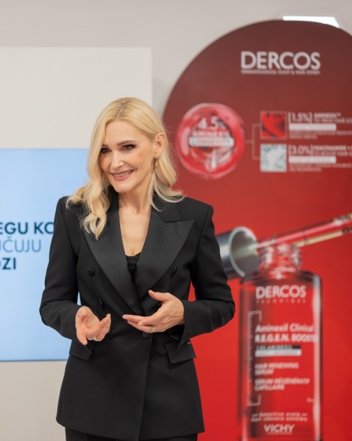 Vichy je predstavio inovativni serum koji pomaže protiv opadanja kose, a mi prenosimo utiske