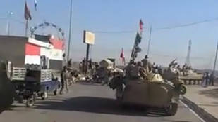 Video: Irački tenkovi ulaze u Kirkuk