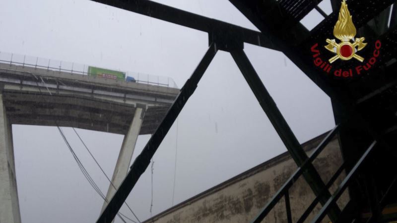 Oluja srušila deo vijadukta u Italiji, najmanje 35 mrtvih