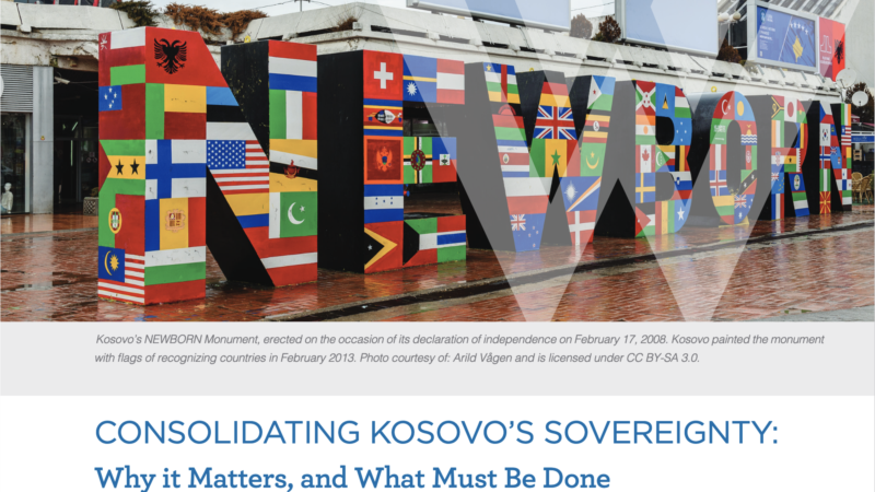 Vilson centar: Konsolidacija suvereniteta Kosova rešava izvor napetosti na Balkanu