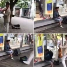 Violinista iz Kneza svom snagom šutnuo torbu u lice DEČAKU PROSJAKU! Nakon incidenta usledilo IZVINJENJE na Fejsbuku (FOTO/VIDEO)
