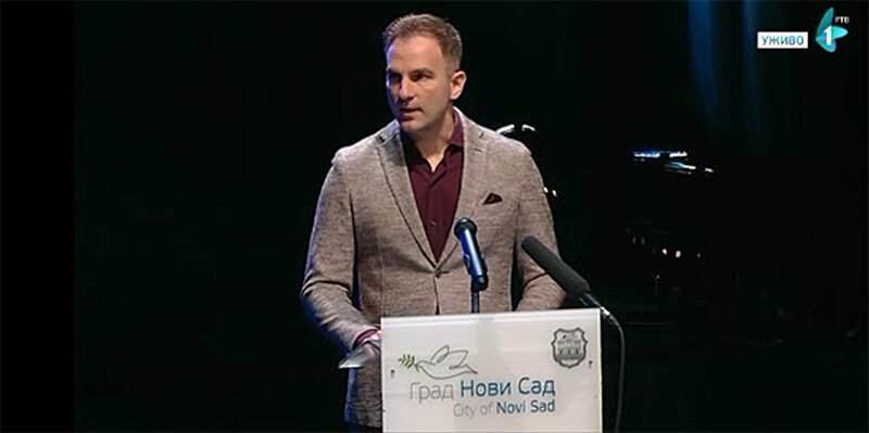 Violinisti Stefanu Milenkoviću uručena Februarska nagrada Grada Novog Sada