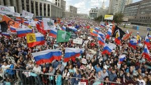 Više od 10.000 ljudi na protestu u Moskvi