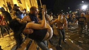 Više od 200 povređenih na protestima u Tbilisiju
