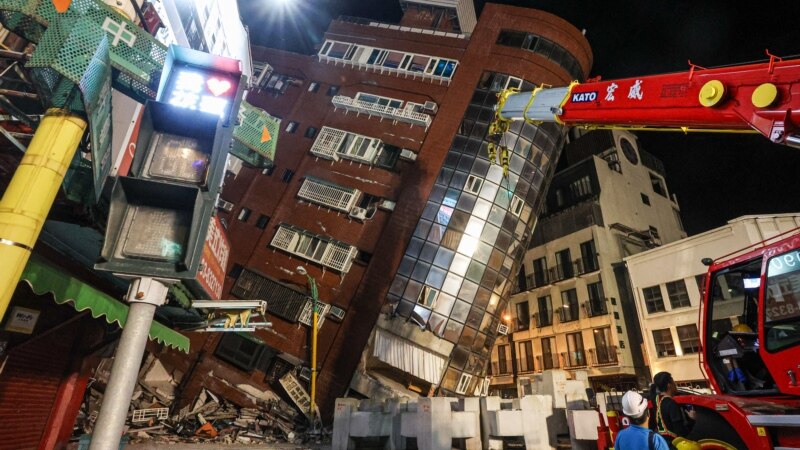 Potraga za nestalima posle snažnog zemljotresa na Tajvanu, više stotina povređenih 