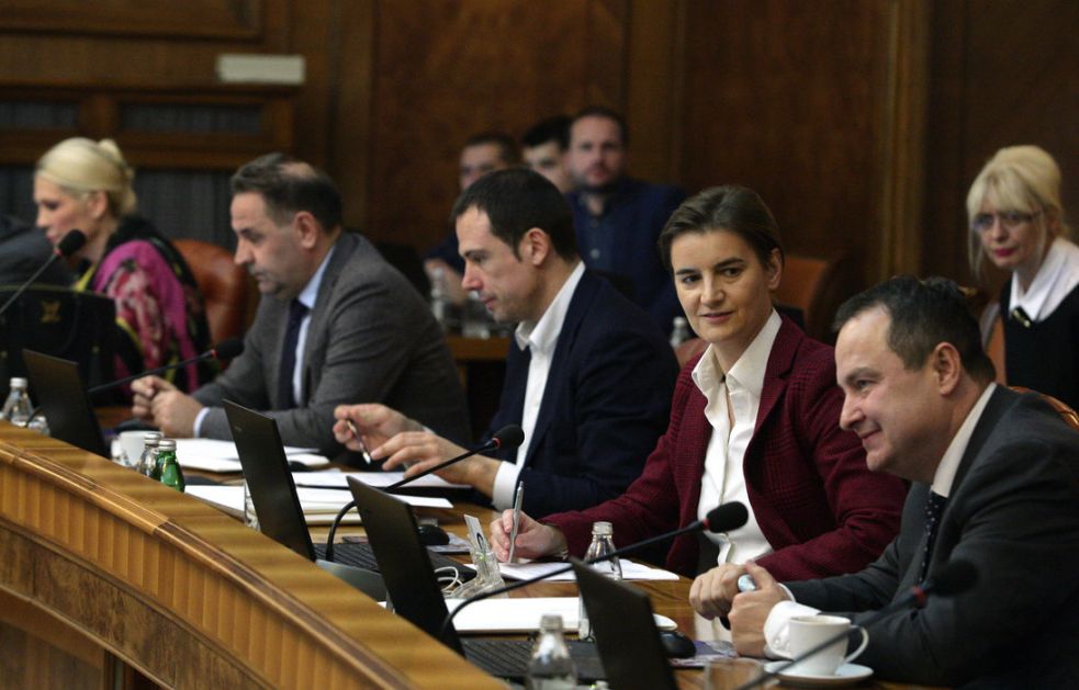 Vlada Srbije usvojila više predloga zakona