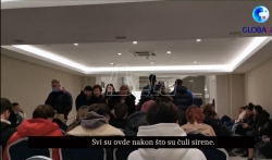 Vlog novinara Sinhue iz skloništa u Ukrajini (VIDEO)