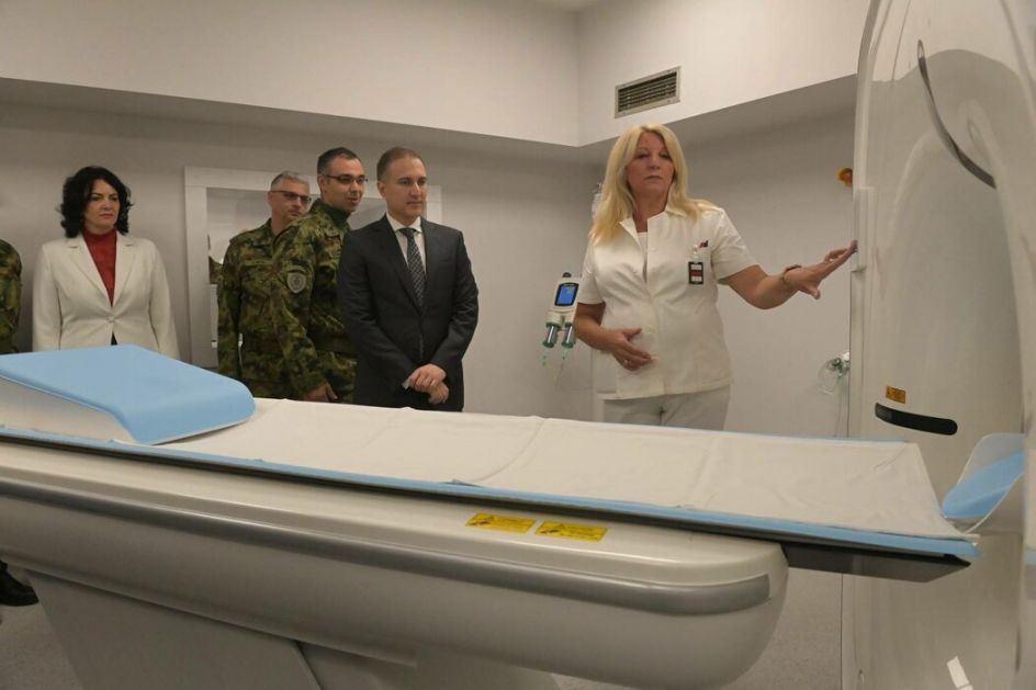 Vojna bolnica Niš dobila novi multislajsni skener
