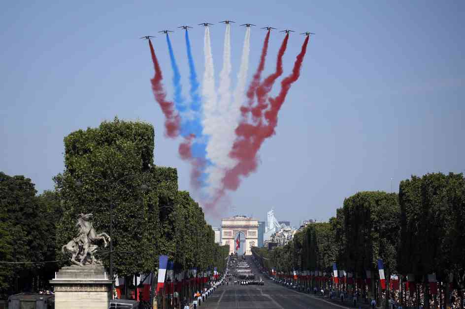 Vojna parada u Parizu, nezapamćene mere bezbednosti