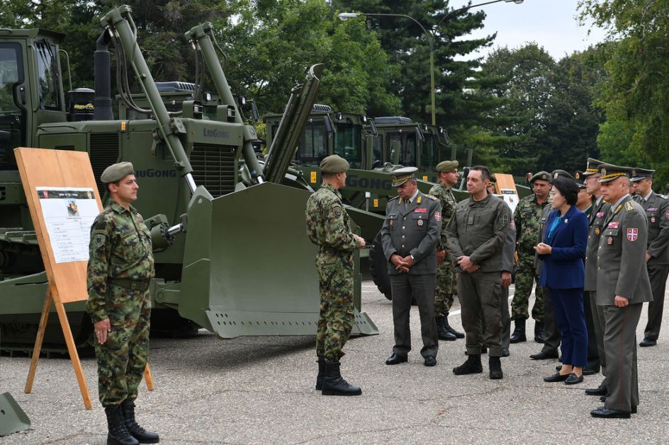 Vojska Srbije ceni podršku i pomoć Kine