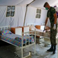 Vojska Srbije formirala poljsku bolnicu u Novom Pazaru: Više od 100 kreveta za obolele od korone (FOTO)