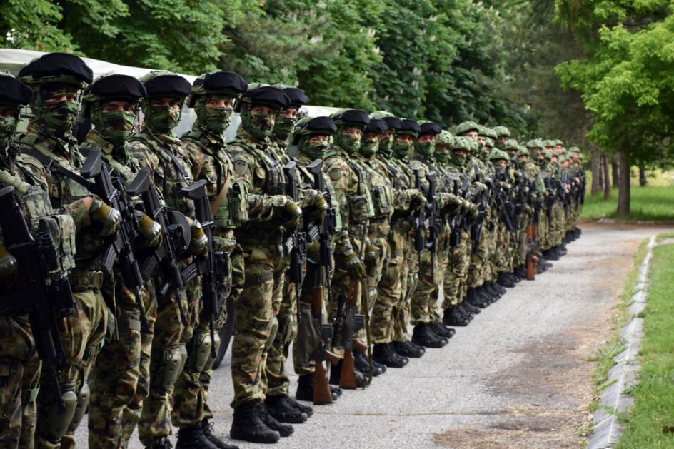 Vojska Srbije  na vežbi u Bugarskoj