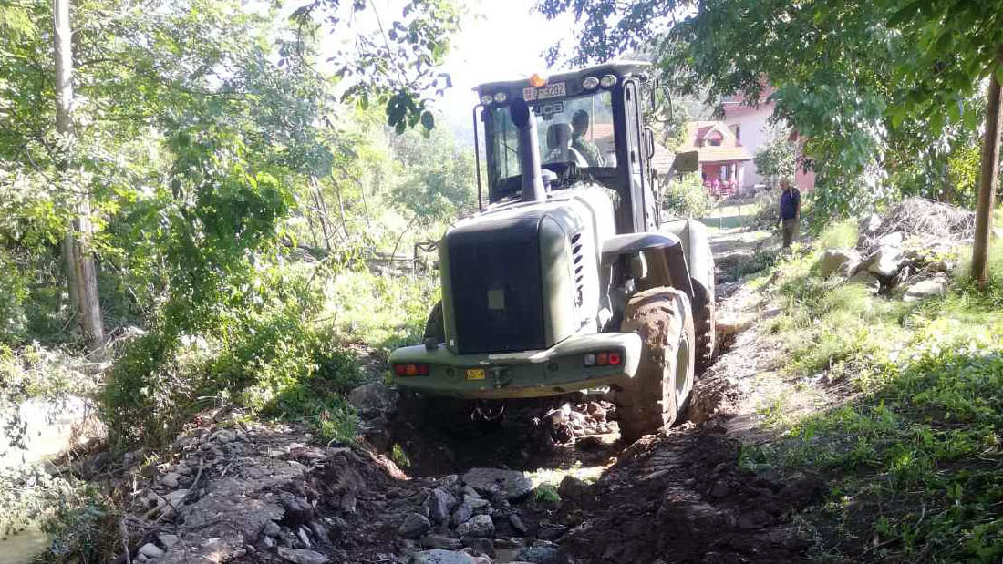 Vojska sanira posledice poplava širom Srbije