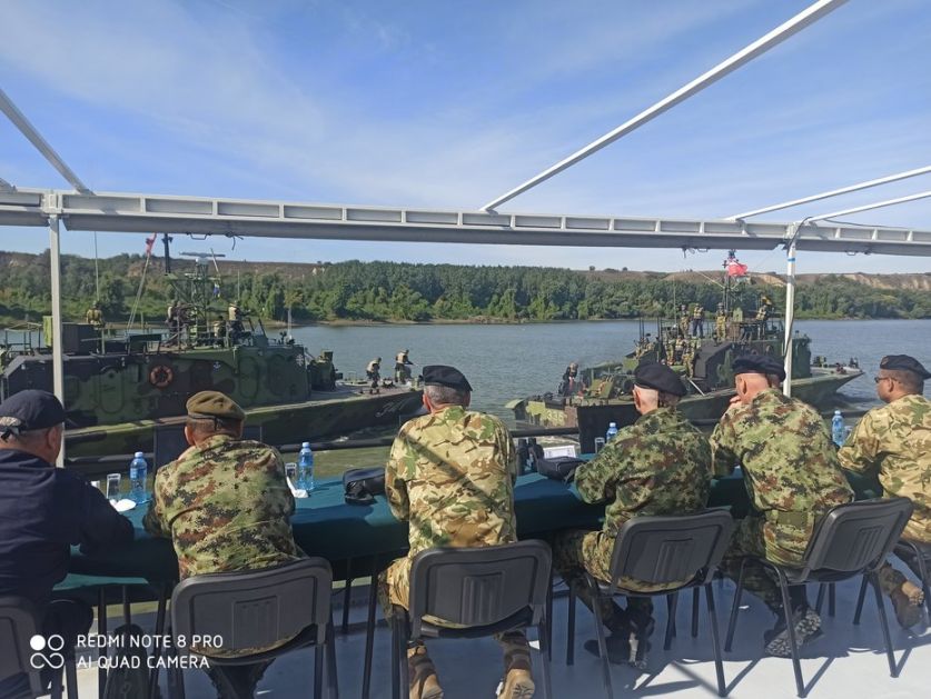 Vojske Srbije i Mađarske održale vojnu vežbu na Tisi