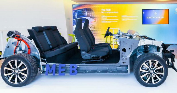 Volkswagen MEB modularna platforma za električni pogon Matrix