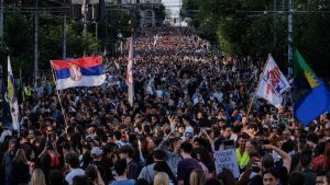 ‘Vostani Serbije’: Studentski protesti u 32 grada, u Beogradu blokada dva mosta