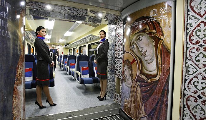 Voz sa slikama freski od sutra na liniji Beograd - Vršac