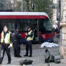 Vozač dačije uhapšen zbog sumnje da je izazvao tramvajsku nesreću u Beogradu (FOTO)