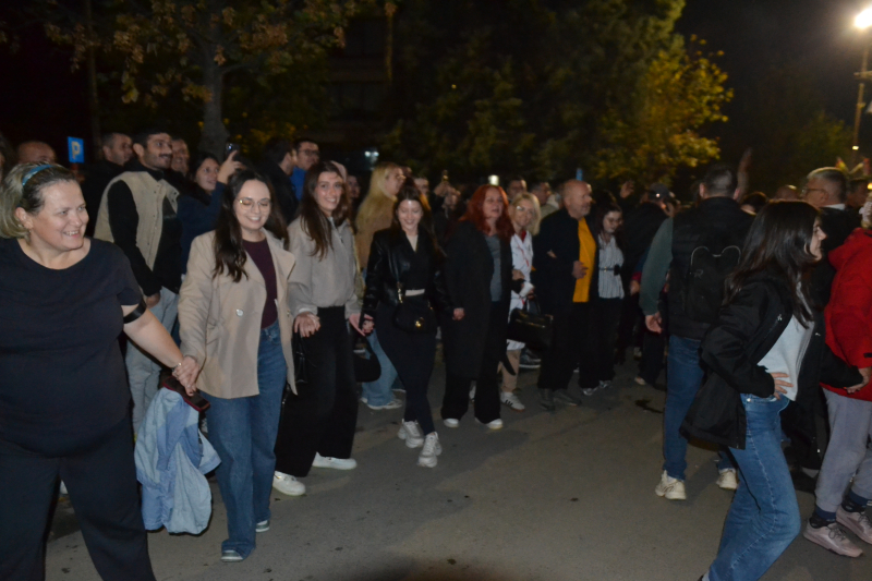 Vranje slavilo pobedu Studentske liste (FOTO)