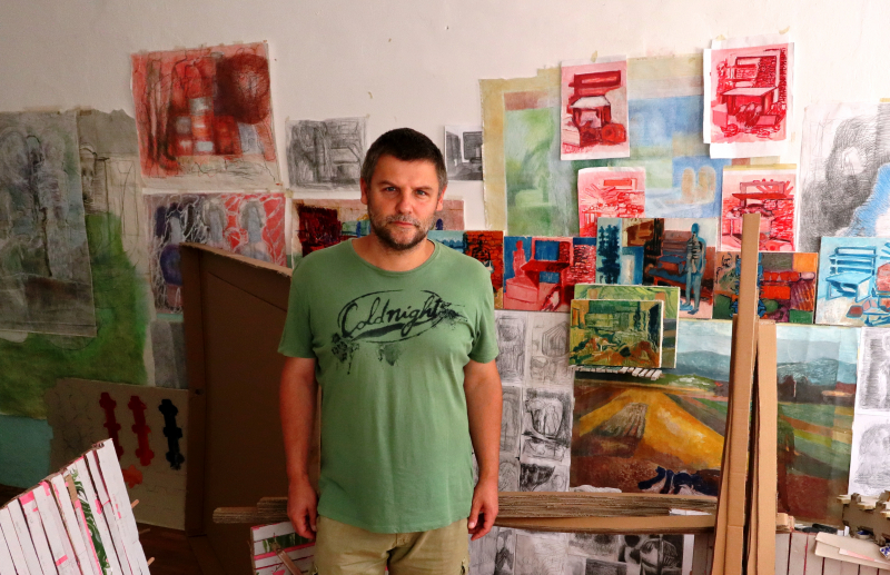 Vranjski slikar Aleksandar Đorđević u međunarodnoj grupi slikara na izložbi u Berlinu