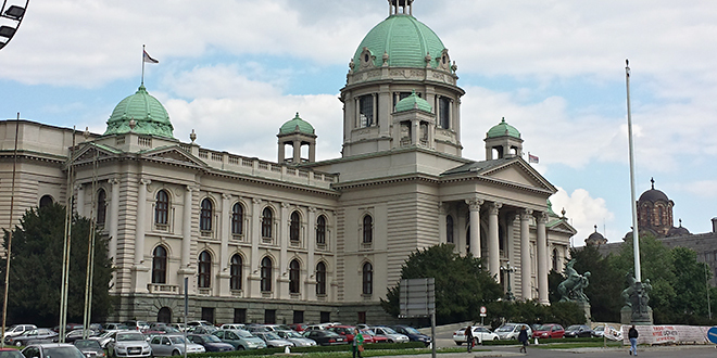 Vrednost dve zgrade srpskog parlamenta 1,3 milijarde dinara