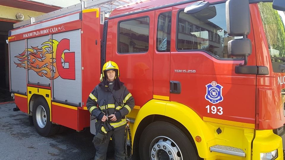 Vučević: Heroj dana vatrogasac Dejan