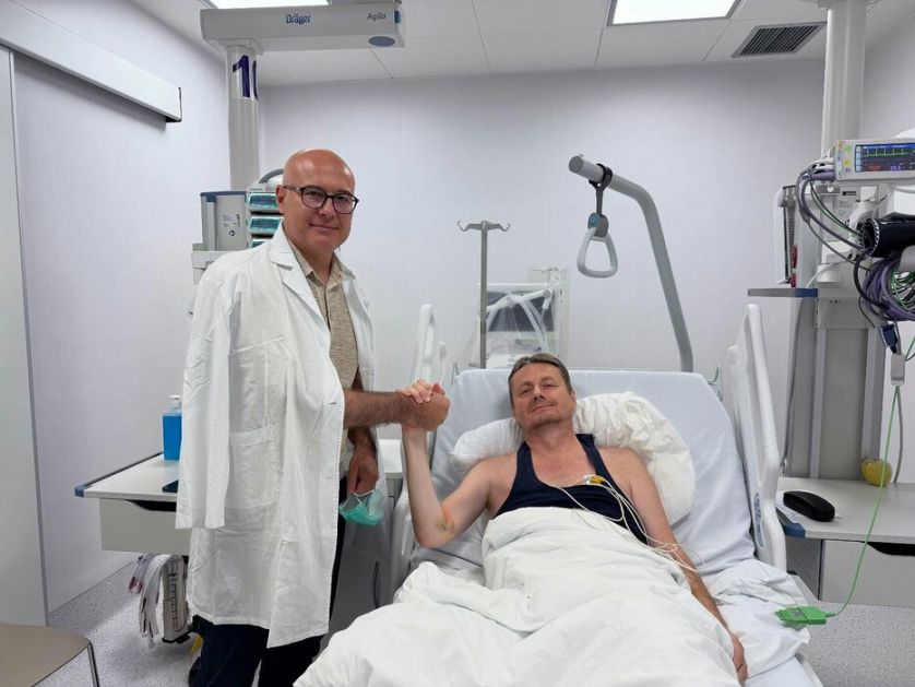 Vučević posetio Glišića u bolnici