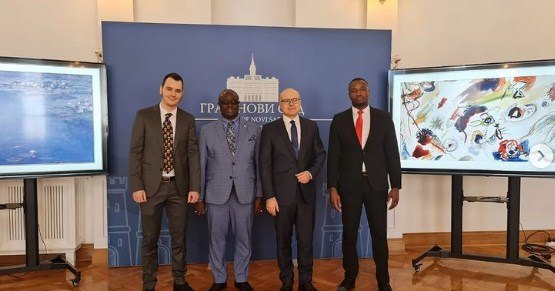 Vučević sa ministrom omladine i sporta Liberije: Novi Sad prepoznat kao centar sporta daleko van granica zemlje
