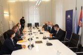 Vučević se sastao sa novim šefom Delegacije EU u Srbiji FOTO