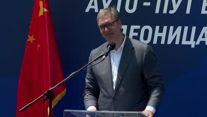 Vučić: Autoput Preljina Požega jedno od najznačajnijih infrastrukturnih projekata u Srbiji