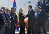 Vučić, Cvijanovićeva i Dodik obišli izložbu o Jasenovcu