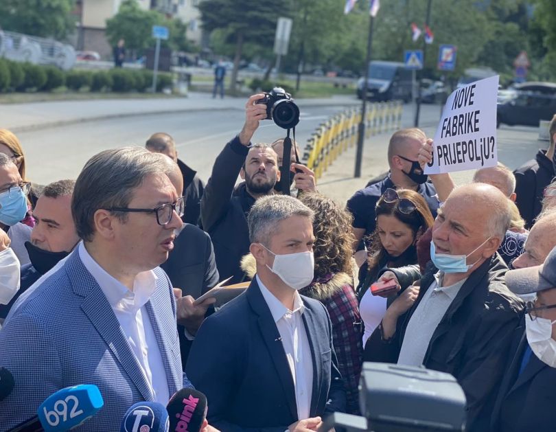 Vučić: Država će pomoći opštini Prijepolje da vrati dugove, izgradi puteve i gasovod