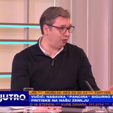 Vučić: Hodžis nije neprijatelj Srbije, ali odluke o naoružavanju donosimo suvereno