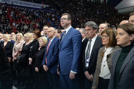 Vučić: Idemo na ubedljivu pobedu i aposolutnu većinu