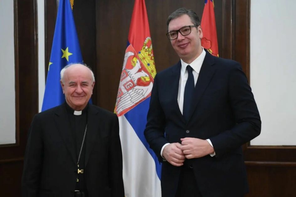 Vučić: Kardinala Palju sam upoznao sa situacijom na Kosovu i Metohiji