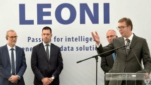 Vučić: „Leoni“ nije želeo nikakve subvencije