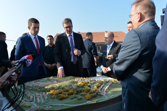 Vučić: Makar sve novo izgradili, biće jedan od najlepših gradova