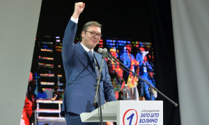Vučić: Mnogo je važno da ubedljivo pobedimo! (FOTO)