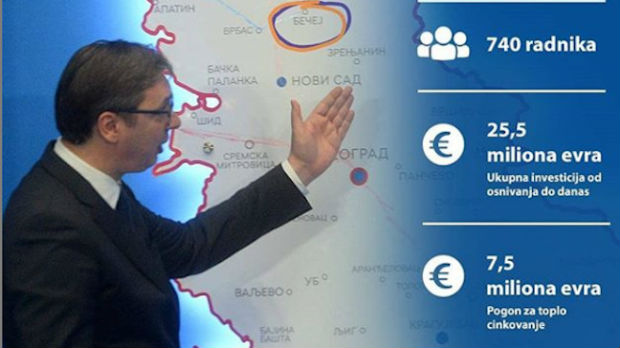 Vučić: Najvažniji cilj su nove fabrike i nova radna mesta