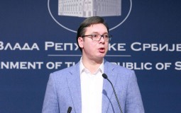 
					Vučić: Nije realno da Srbija uvodi sankcije Dodiku 
					
									