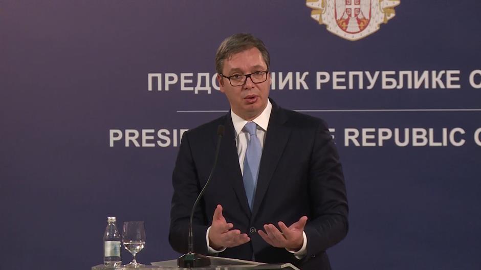 Vučić: Ne smemo da budemo euforični i da ponižavamo Prištinu