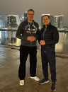 Vučić sa Malim: Pravo na ovu šetnju nam još nisu ukinuli FOTO