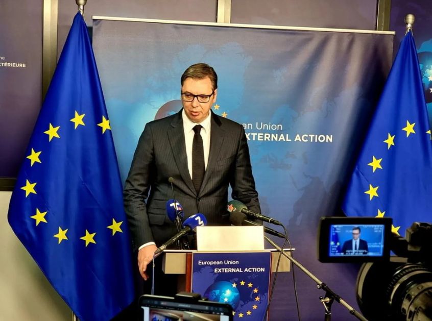 Vučić: Sutra će biti još teže - Priština podnosi zahtev SE; Pritiscima neće slomiti Srbiju
