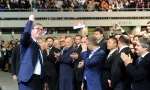 Vučić: Učili smo iz poraza zato smo pobednici (FOTO)