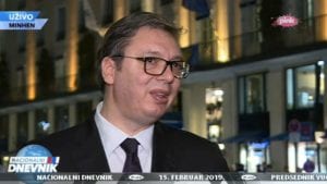 Vučić: Želim da izbegnem sukobe
