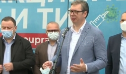 Vučić apelovao na gradjane da se vakcinišu protiv korone