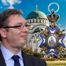 Vučić će biti odlikovan Ordenom Svetog Save Prvog stepena, A EVO KOME SE I ZAŠTO OVO PRIZNANJE DODELJUJE