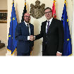 Vučić čestitao Šarlu Mišelu, novom predsedniku Evropskog saveta