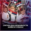 Vučić čestitao građanima Dan državnosti: Živela Srbija! FOTO