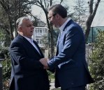 Vučić dočekao Orbana: Ponosan sam na uzajamnu podršku i odnose naše dve zemlje i dva naroda FOTO